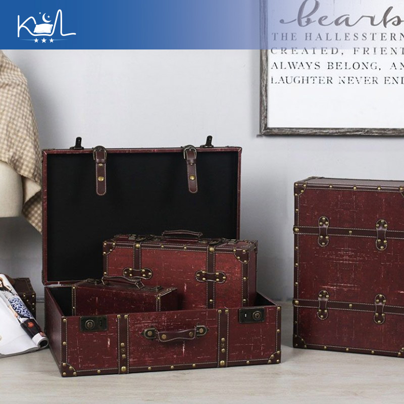Valigia Decorativa Vintage Ros - Retro Vintage Trunk Suitcase recensione e prezzo