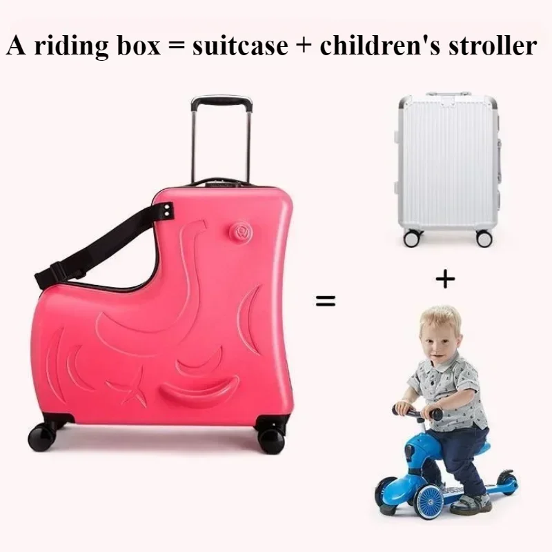 Valigia Cavalcabile per Bambin - Kids Ride On Suitcase Scooter recensione e prezzo