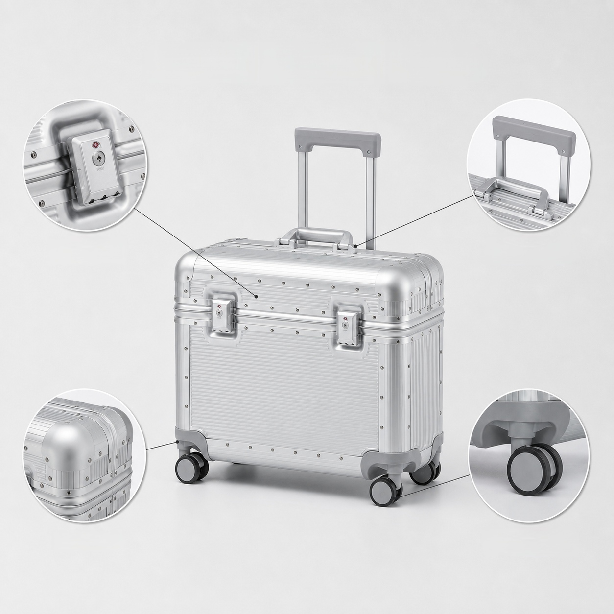 Valigia da viaggio Bunnyfly 20 - Aluminum Frame Carry On Luggage recensione e prezzo