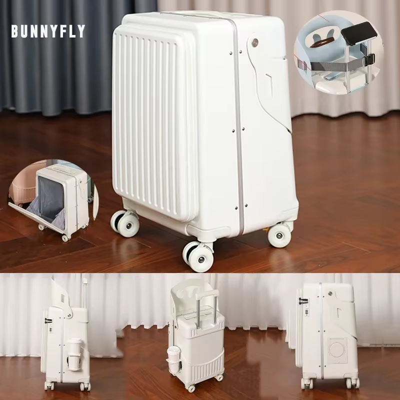 Valigia Trolley BunnyFly con M - Aluminum Frame Carry On Luggage recensione e prezzo
