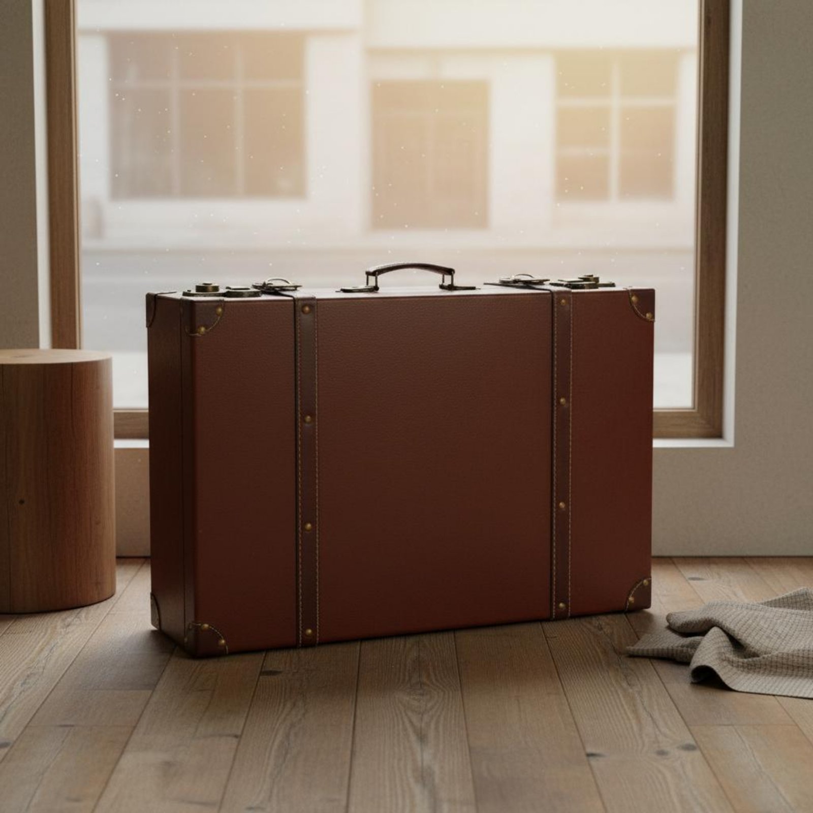 Set di 3 Valigie Vintage in Pe - Retro Vintage Trunk Suitcase recensione e prezzo