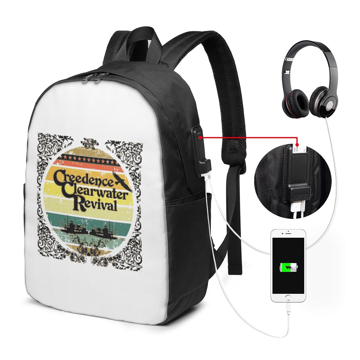 Creedence Clearwater Revival R - Travel Bags recensione e prezzo