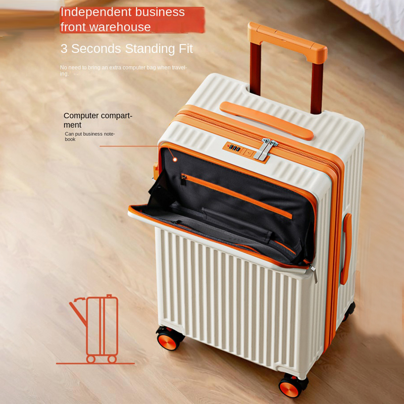 Elegante valigia da viaggio da - Front Opening Laptop Luggage 24 Inch recensione e prezzo