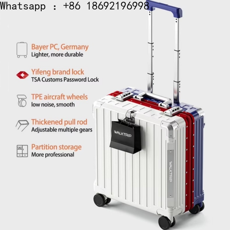Valigia da 18 Pollici, Bagagli - Aluminum Frame Carry On Luggage recensione e prezzo