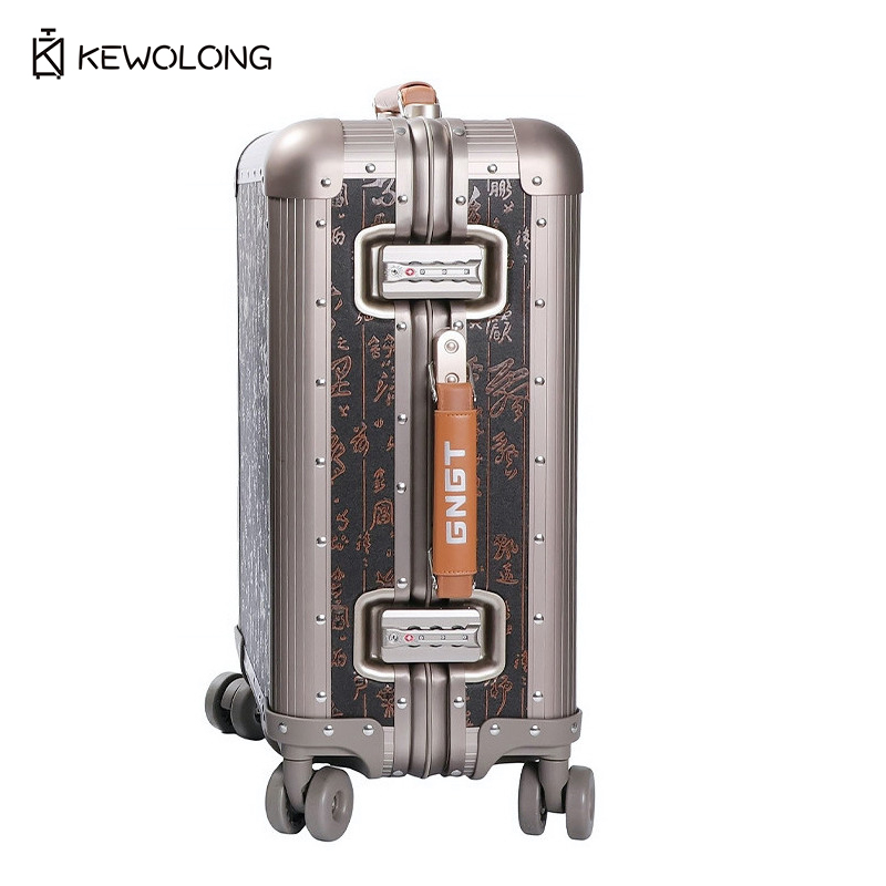 Valigia Rigida in Lega di Allu - Spinner Wheel Rolling Suitcase 20 Inch recensione e prezzo