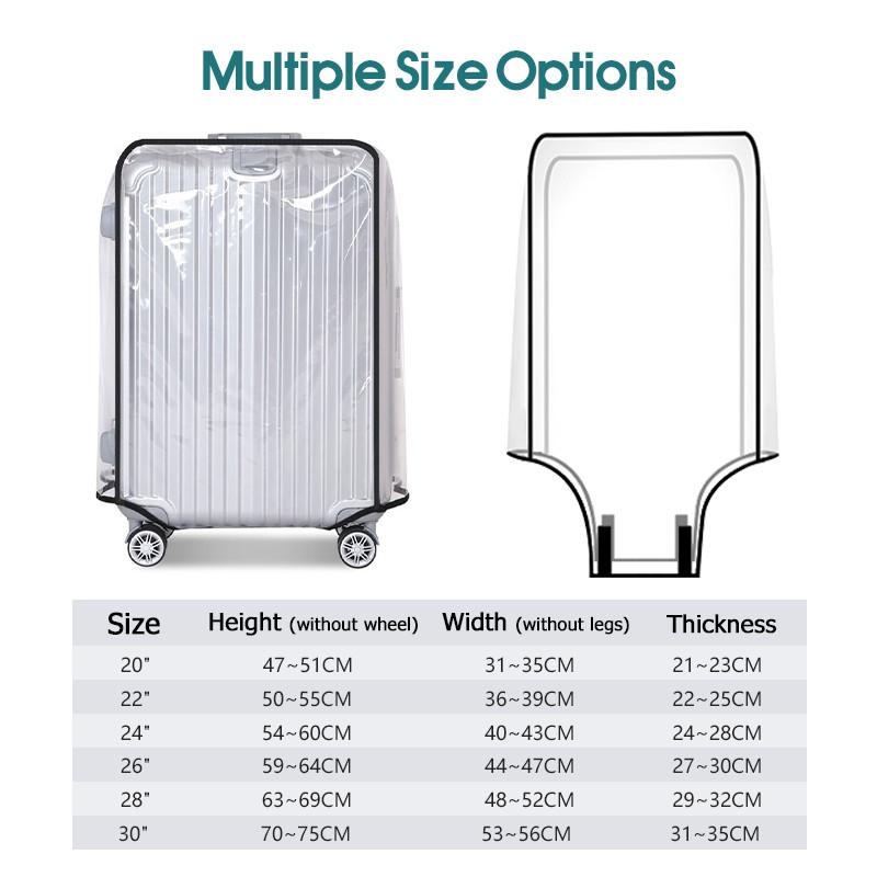 Copertura per Valigie Traspare - Luggage Protective Cover Transparent recensione e prezzo
