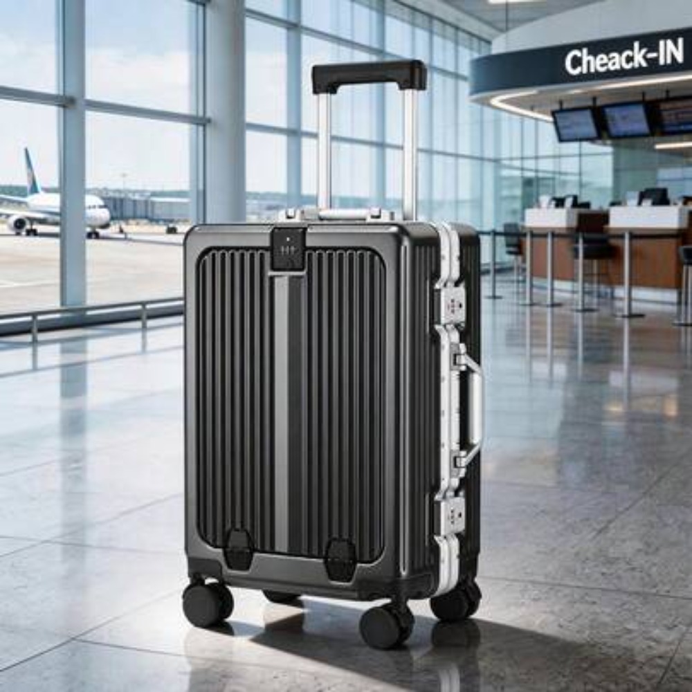Valigia rigida da 20 pollici c - Front Opening Laptop Luggage 24 Inch recensione e prezzo