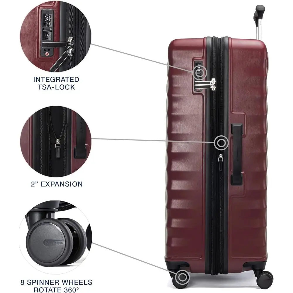 Set di Valigie Rigide Espandib - Expandable Hard Shell Luggage Set recensione e prezzo