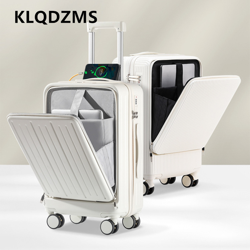 KLQDZMS Valigia da 20 Pollici  - Front Opening Laptop Luggage 24 Inch recensione e prezzo