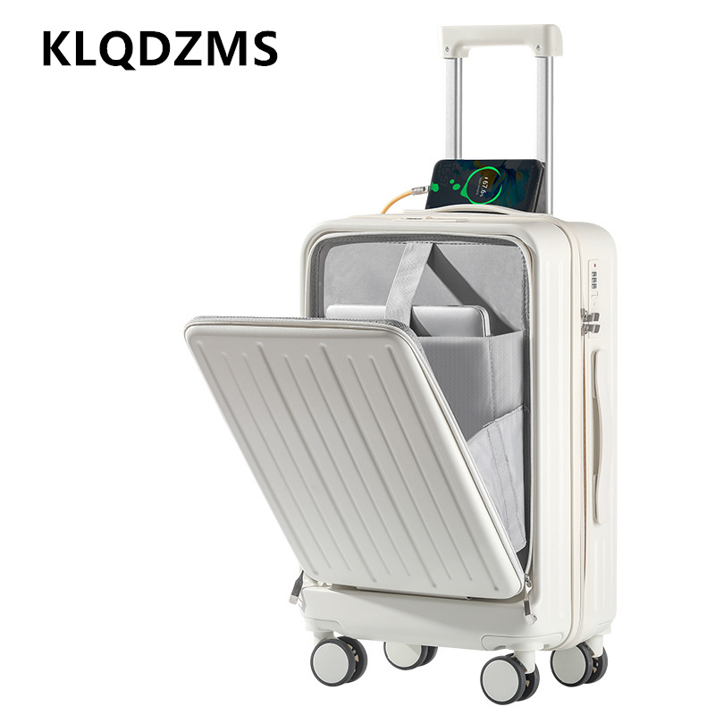 KLQDZMS Valigia da 20 Pollici  - Front Opening Laptop Luggage 24 Inch recensione e prezzo