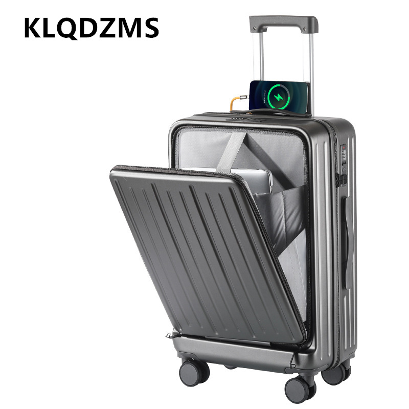 KLQDZMS Valigia da 20 Pollici  - Front Opening Laptop Luggage 24 Inch recensione e prezzo