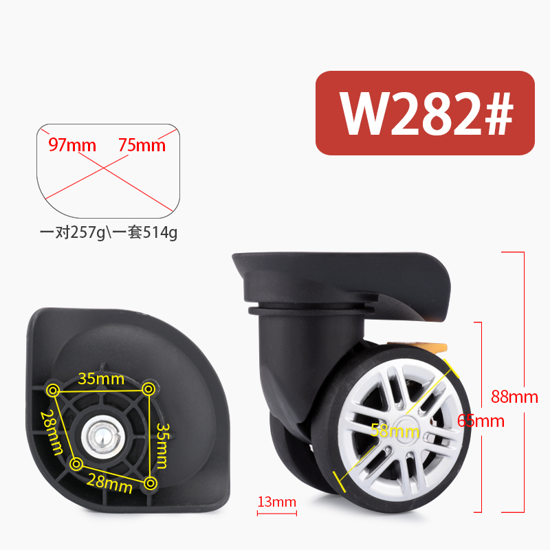 Per 41Z #   Ruota di ricambio  - Silent Replacement Luggage Wheels recensione e prezzo