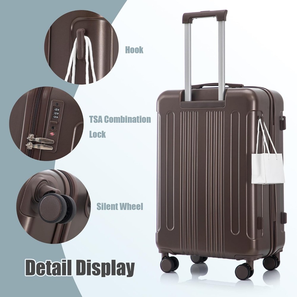 Set di 3 Valigie Espandibili c - Expandable Hard Shell Luggage Set recensione e prezzo