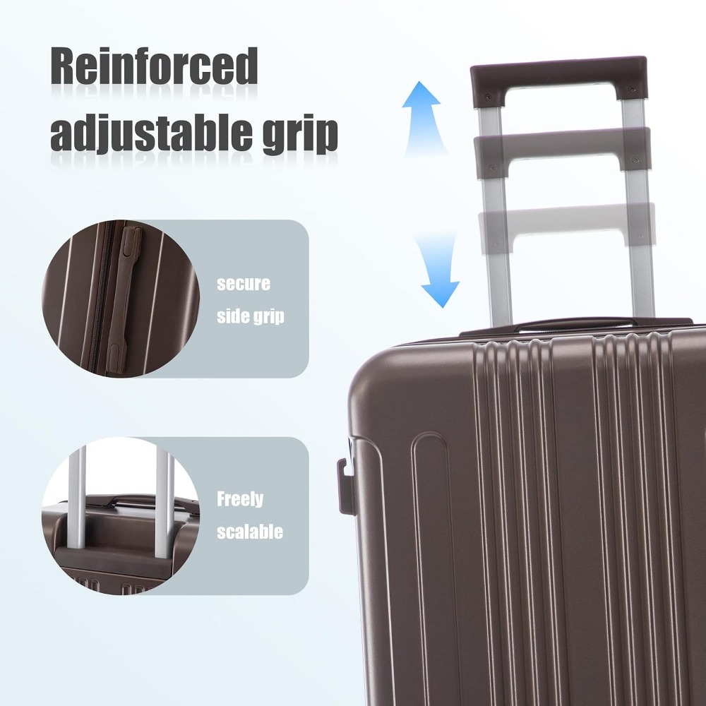 Set di 3 Valigie Espandibili c - Expandable Hard Shell Luggage Set recensione e prezzo
